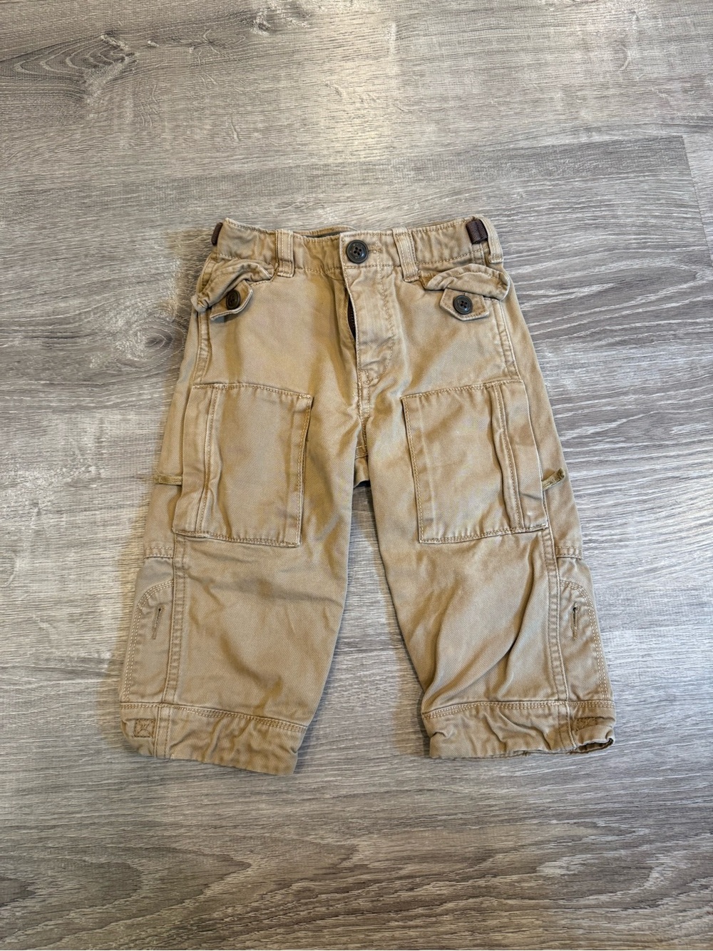 Baby Gap Toddler Beige Tan Cargo Pants Size 18-24 Months